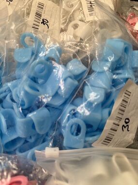 395 Pcs Clothes Hanger Connector Hooks Closet  Organizer Space Clip Heavy Duty